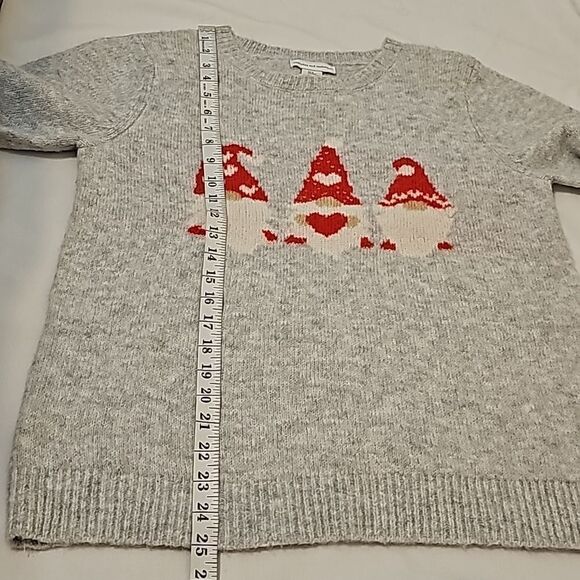 Cupcakes & Cashmere 3 Gnomes Valentine Sweater size M - Picture 6 of 8